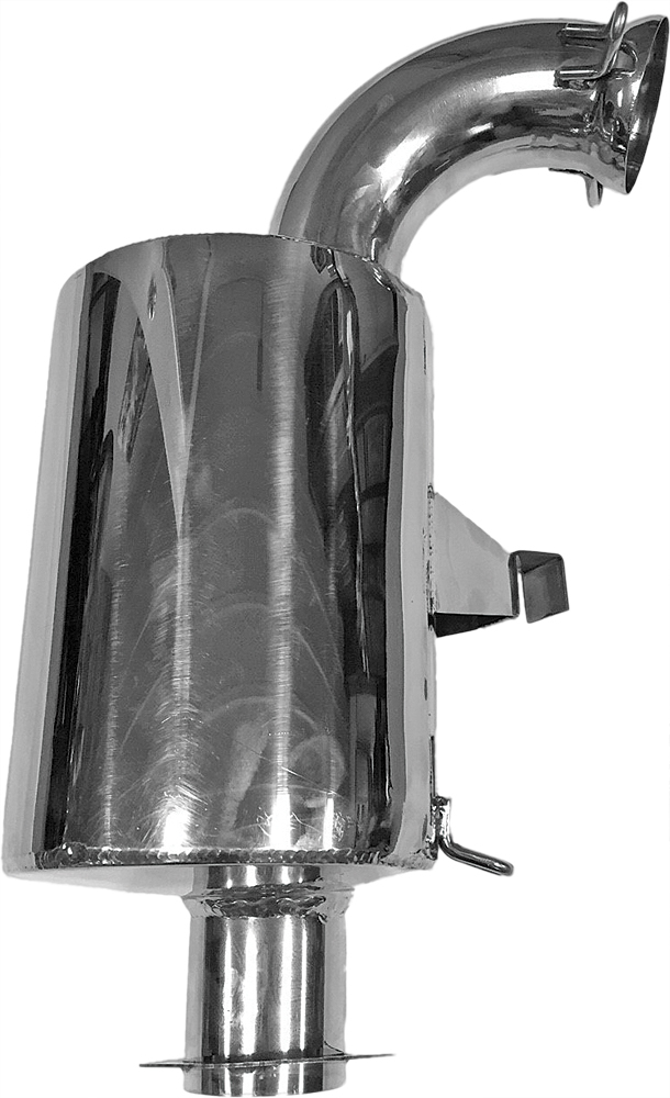 Stainless Steel Slip On Exhaust - For 09-18 Ski Doo Renegade Summit MXZ - Click Image to Close