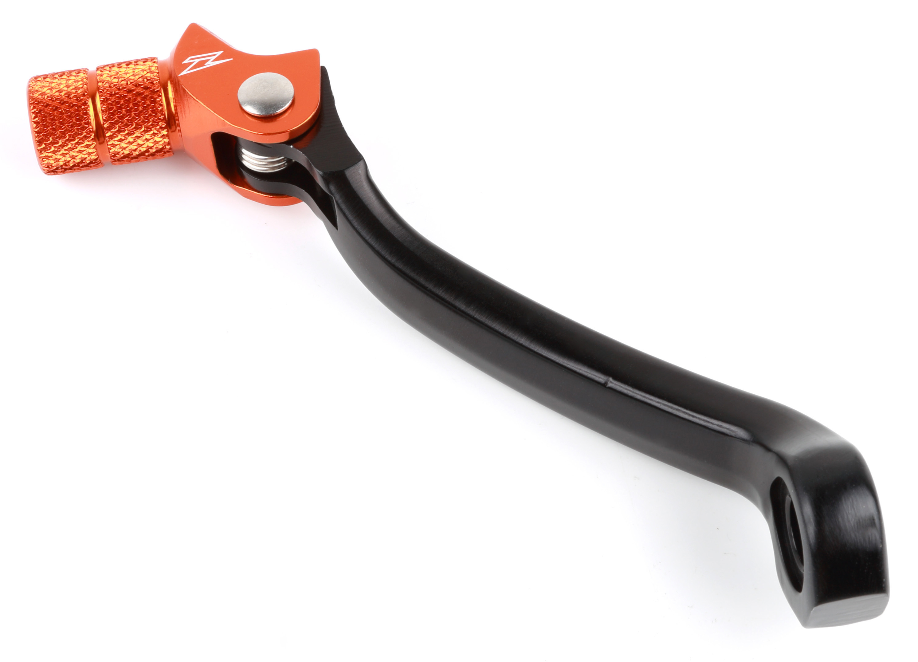 Forged Shift Lever w/ Orange Tip - For 17-21 450/500 SX/XC/EXC & 14-18 690 Enduro - Click Image to Close