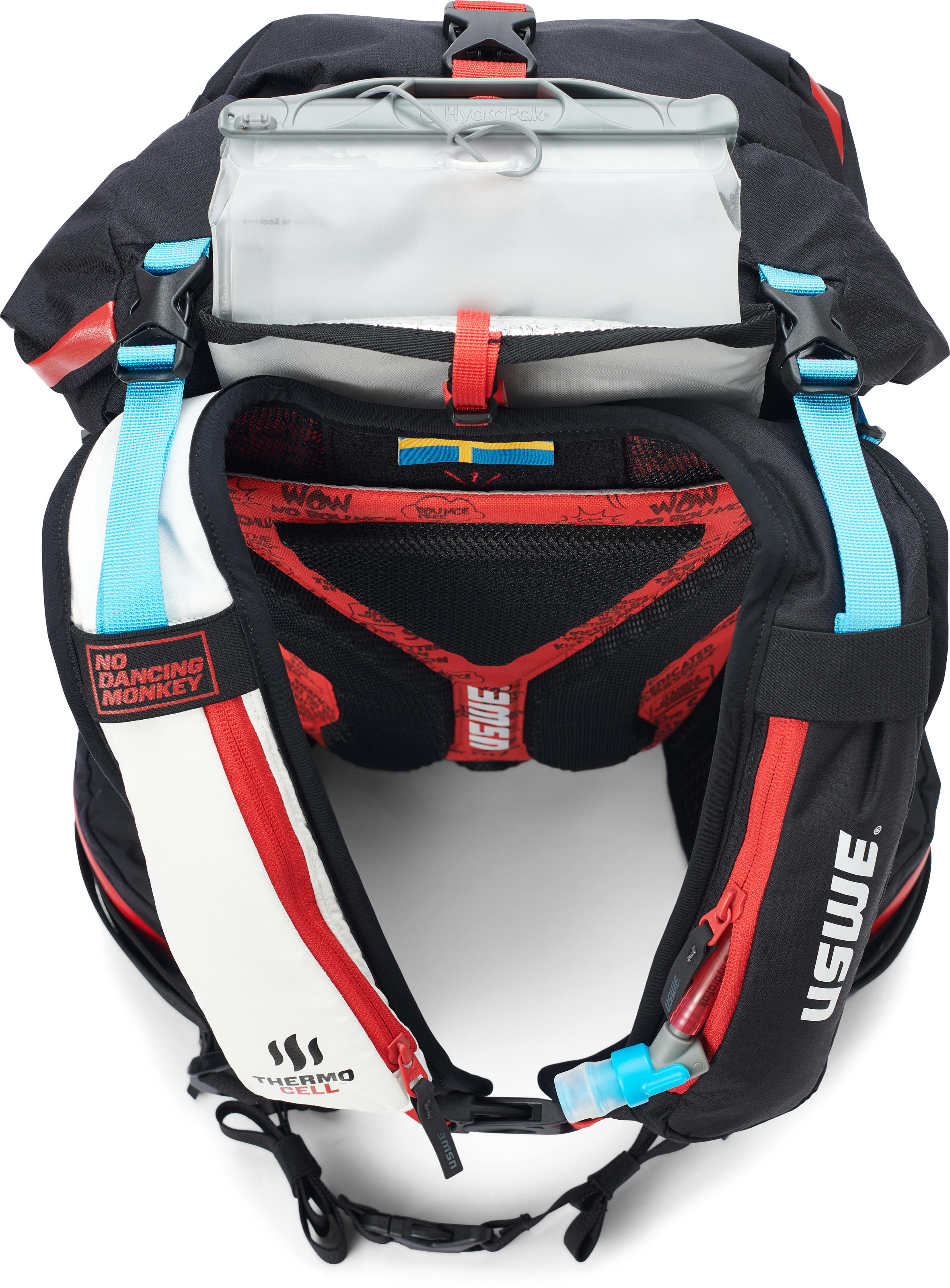 USWE Hajker Winter Rolltop Daypack 30L - Carbon Black - Click Image to Close