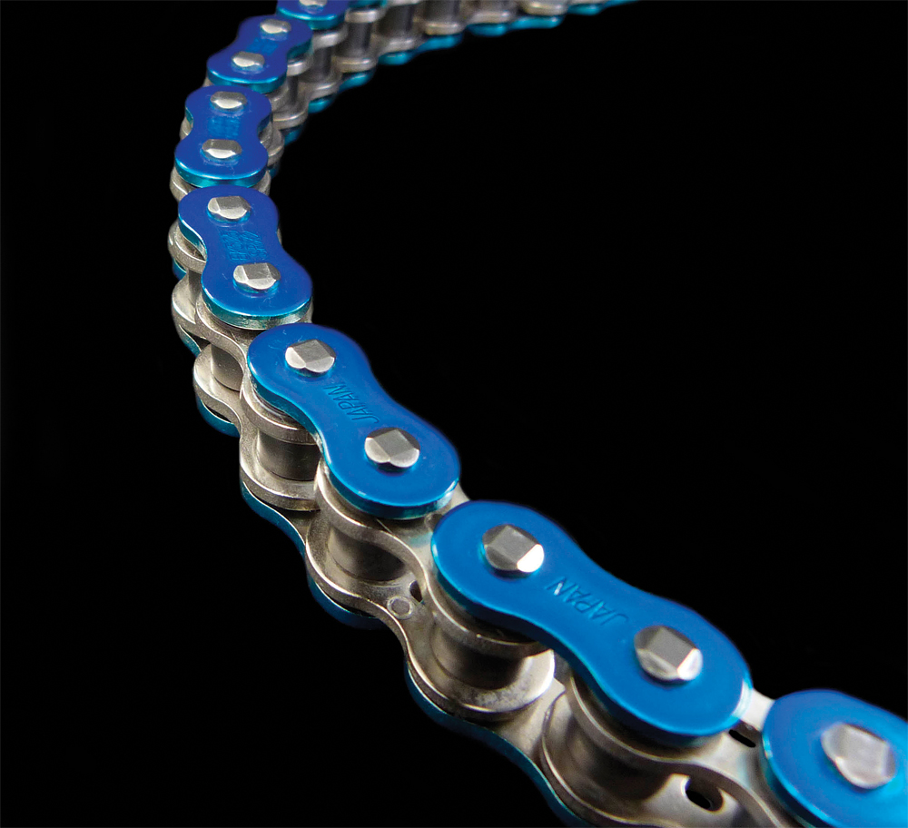 ZVX3 Chain 525X150 Blue - Click Image to Close