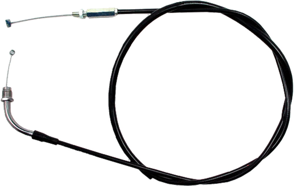 Black Vinyl Throttle Cable - 75-79 Honda GL1000 Gold Wing - Click Image to Close