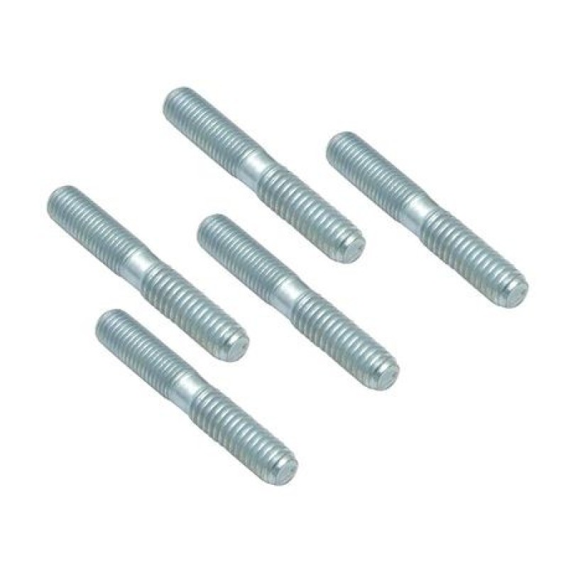 5/16"-18 x 5/16"-24 - 1.9" Long Exhaust Stud - 5 Pack - For Harley BT & Sportster - Click Image to Close