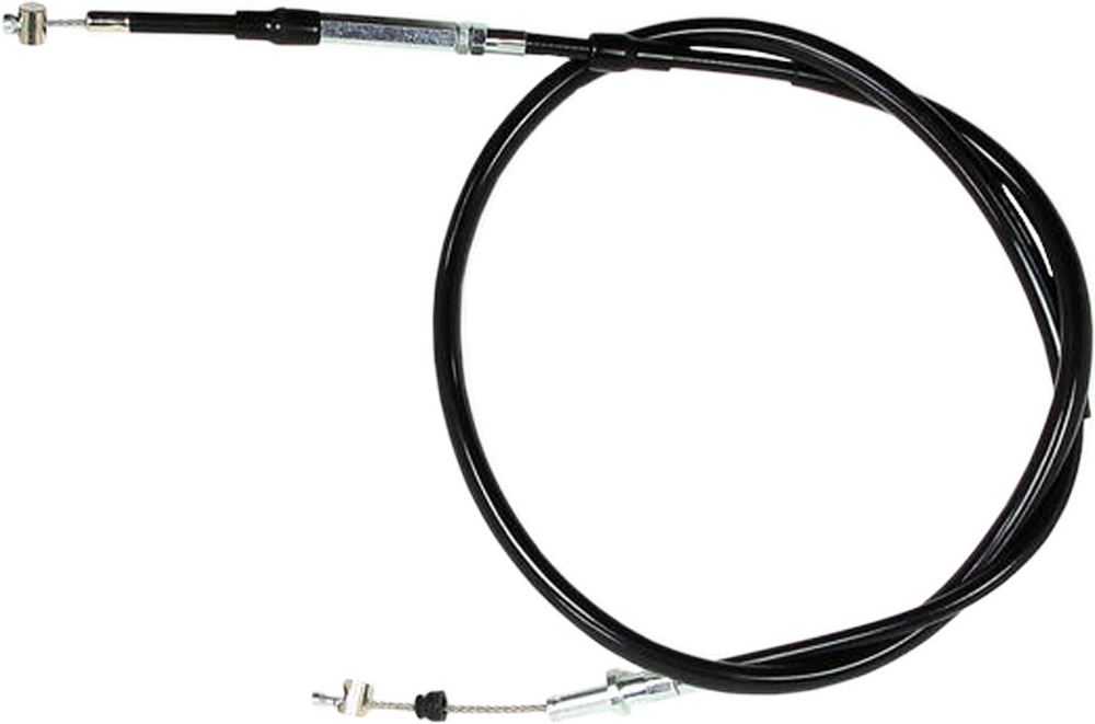 Black Vinyl Clutch Cable - For 09-10 Kawasaki KX250F - Click Image to Close