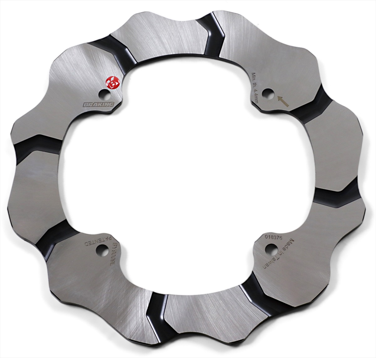 Solid Front Left Brake Rotor - Click Image to Close