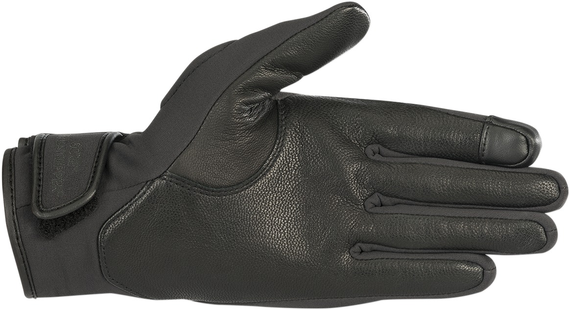 Women's C1 V2 Wind Stopper Street Riding Gloves Black Large - Click Image to Close