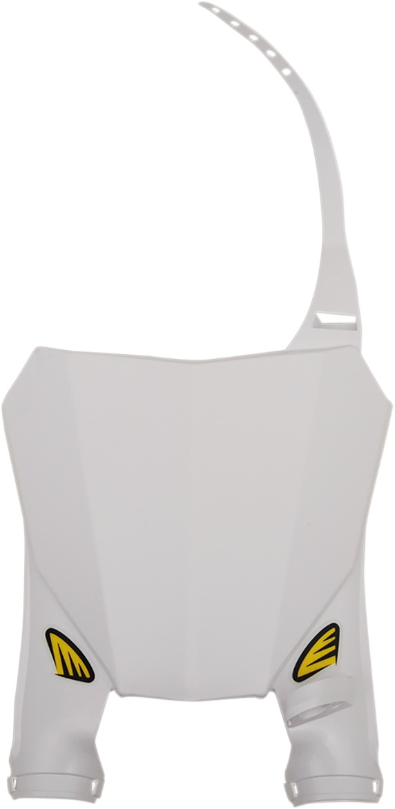 Cycra Stadium Number Plate White Fits Honda - Click Image to Close