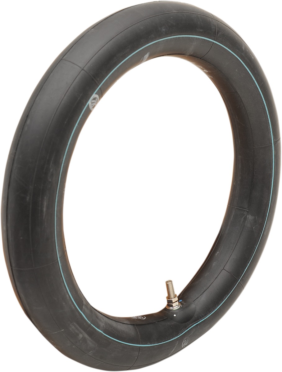 Heavy Duty Inner Tube - 70/100-19 - TR-4 Threaded Center Metal Valve Stem - Click Image to Close