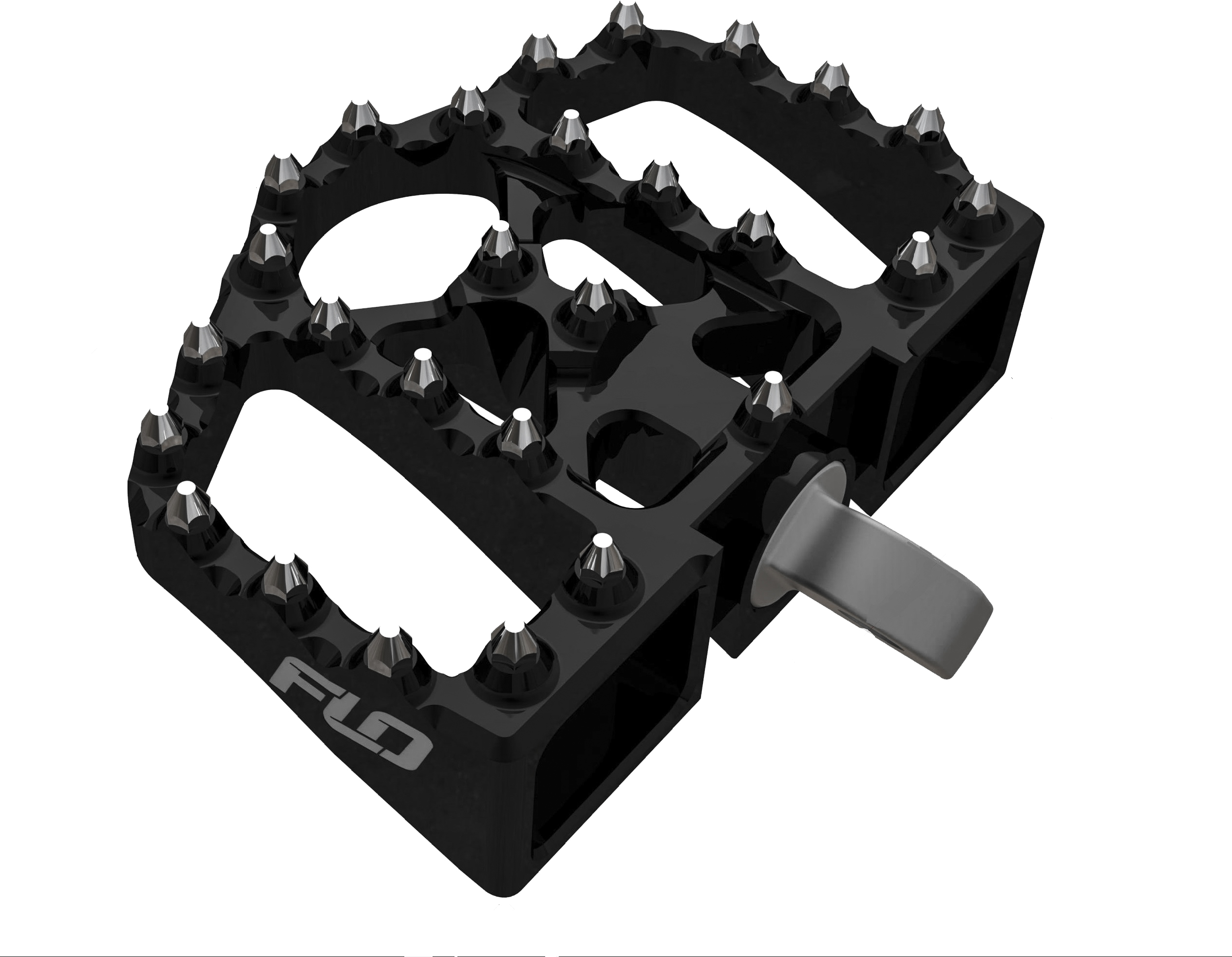 FLO Motorsports Mini Moto Boards HD Black For Harley Davidson - Black Mini Moto Boards For Harley Davidson models - Click Image to Close