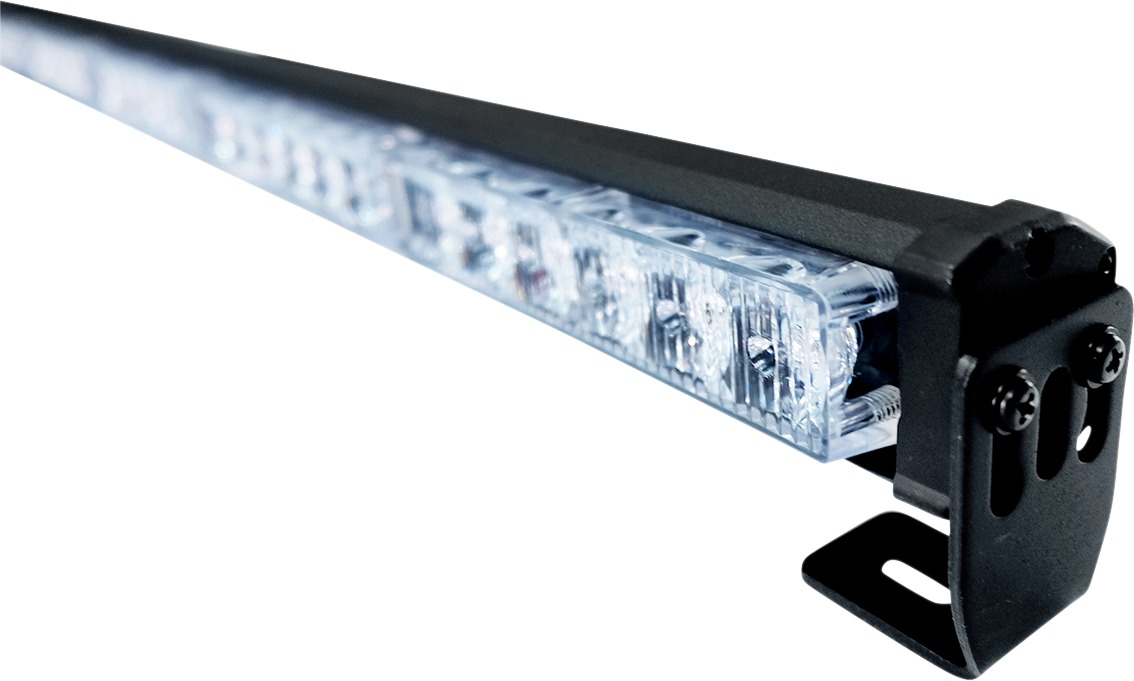 Rear Chase Led Light Bar - Programmable Red, Amber, & White Lights - Click Image to Close