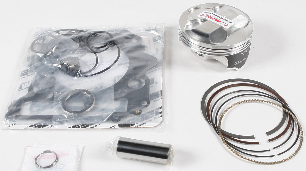 11:1 High Compr. Top End Piston Kit - +1mm Bore - For 02-08 Grizzly & 05-07 Rhino - Click Image to Close