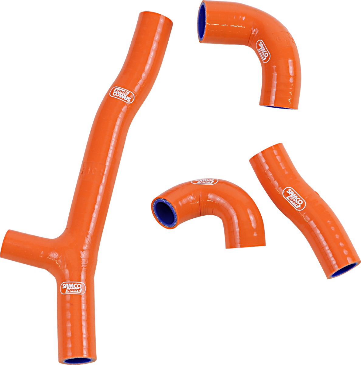 Moose Original Fit Radiator Hose Kit Orange - Radiator hose kit for KTM, Husqvarna, Gas Gas - Click Image to Close