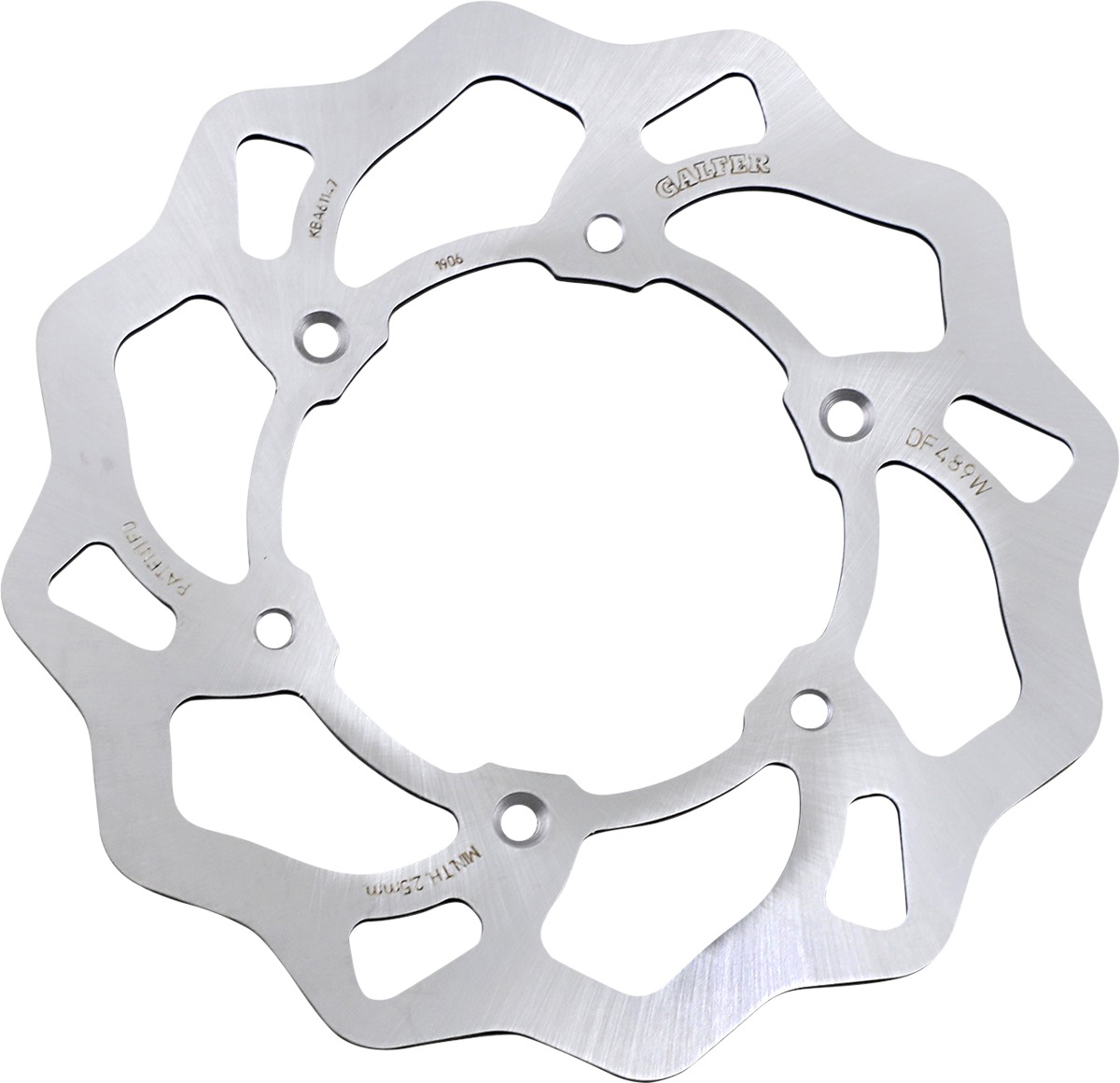 Solid Wave Brake Rotor - Front Disc - Click Image to Close