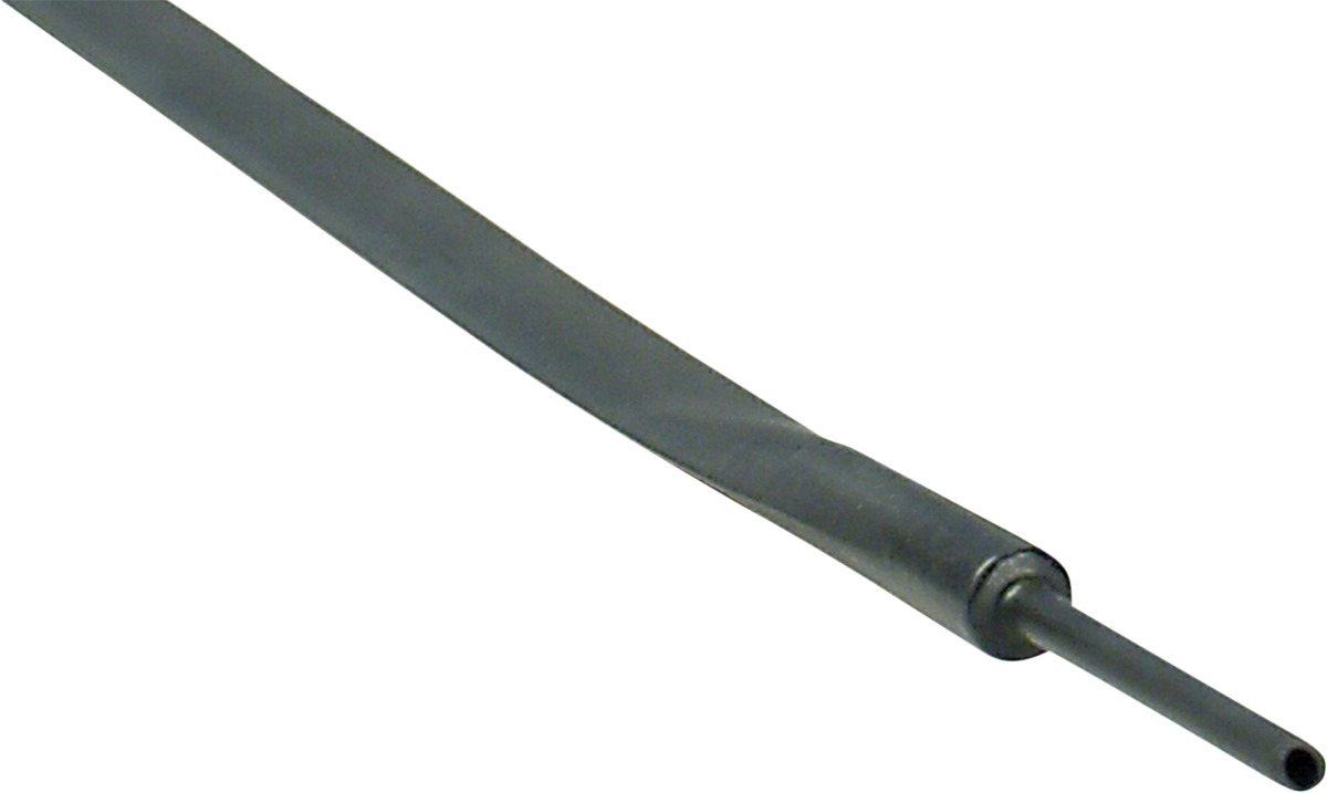 DEI Hi-Temp Shrink Tubes 4ft Black 9.5mm Diameter - 4ft hi-temp shrink tubing, 9.5mm, black, universal - Click Image to Close