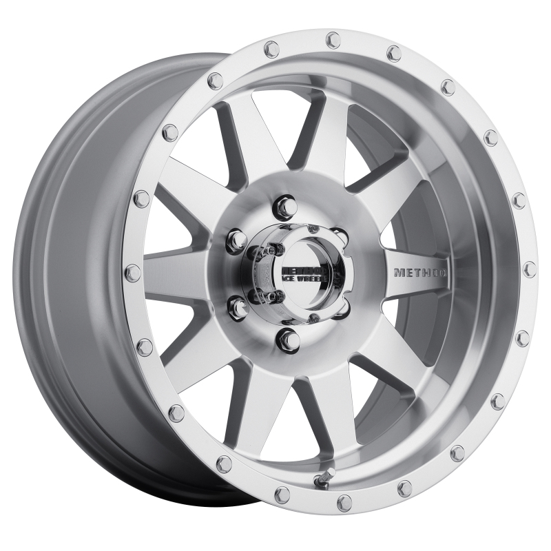 MR301 The Standard 17x8.5 +25mm Offset 6x5.5 108mm CB Machined/Clear Coat Wheel - Click Image to Close