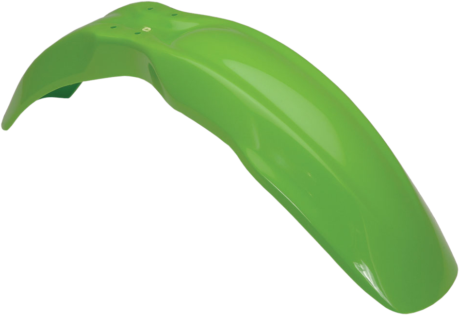 Front Fender - Green - Kawasaki KX65/ KLX110 - Click Image to Close