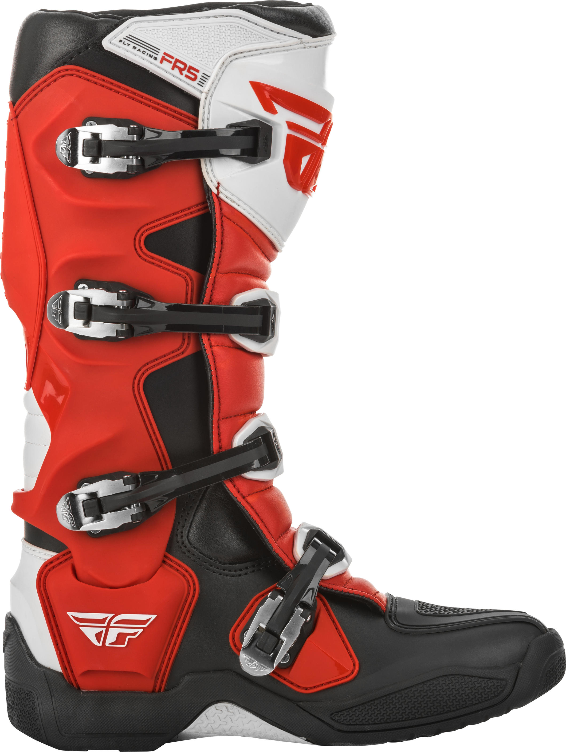 FR5 Boots Red/Black/White Size 7 - Click Image to Close