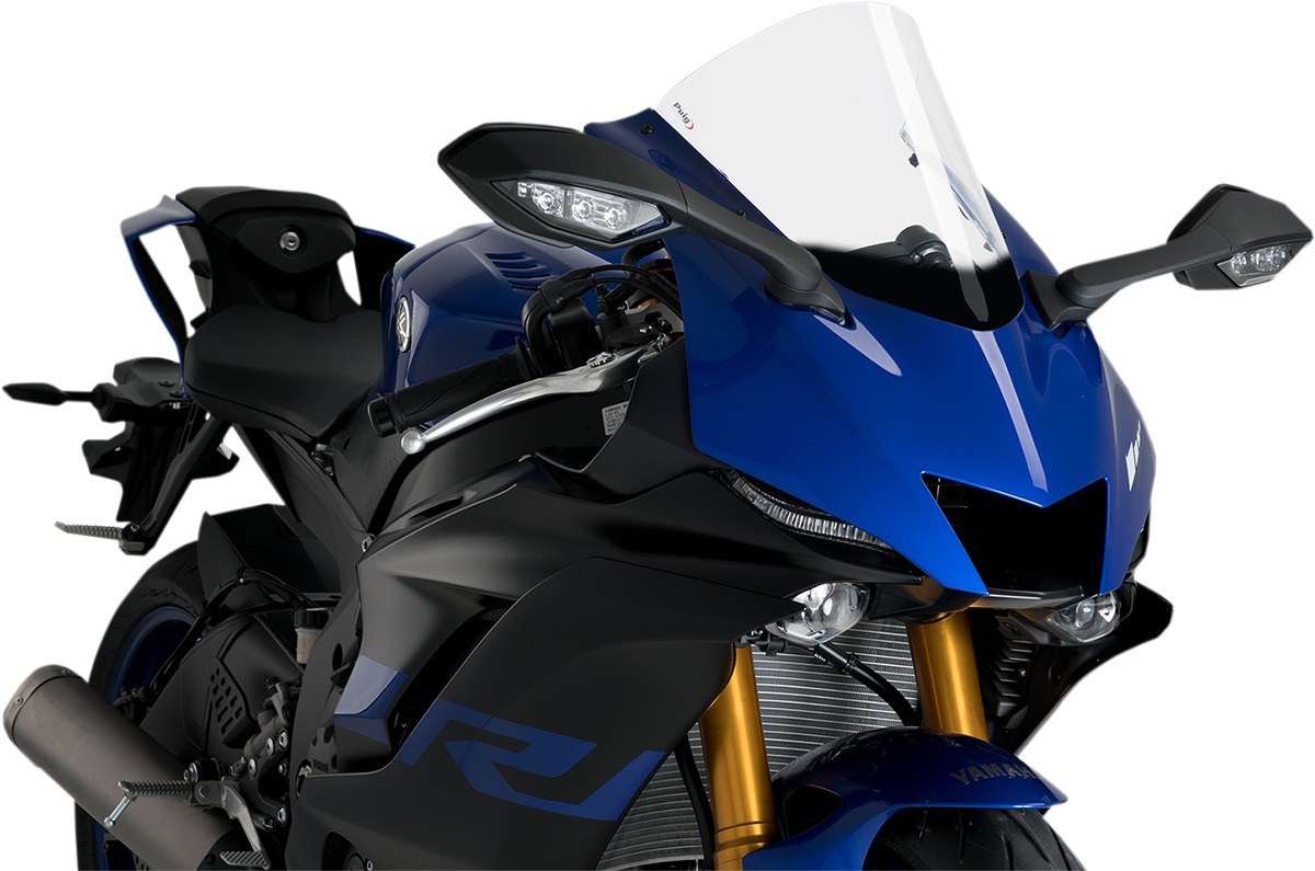 Puig Z-Racing Windscreen Clear For Yamaha YZF-R7 2022-2025, YZF-R6 - Clear windscreen for Yamaha YZF-R7 2022-2025, YZF-R6 - Click Image to Close