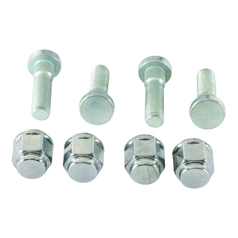 QuadBoss Wheel Stud & Nut Kit For 05-06 Honda TRX500FA - Front fitment for Honda TRX500FA 05-06 - Click Image to Close