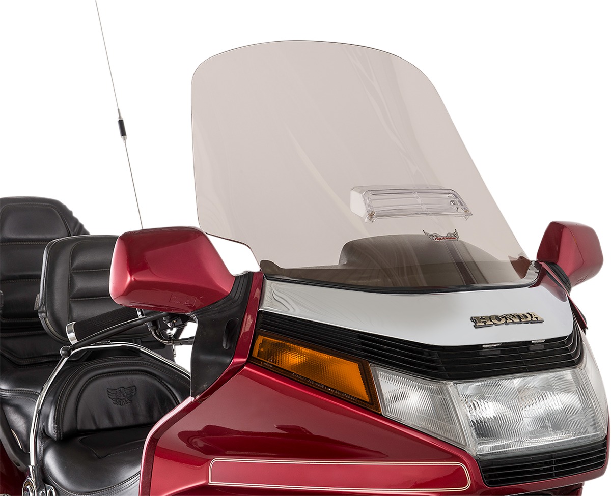 Detachable Windshield 27-1/2" Clear w/Vent - For 88-00 Honda GL1500 GoldWing - Click Image to Close