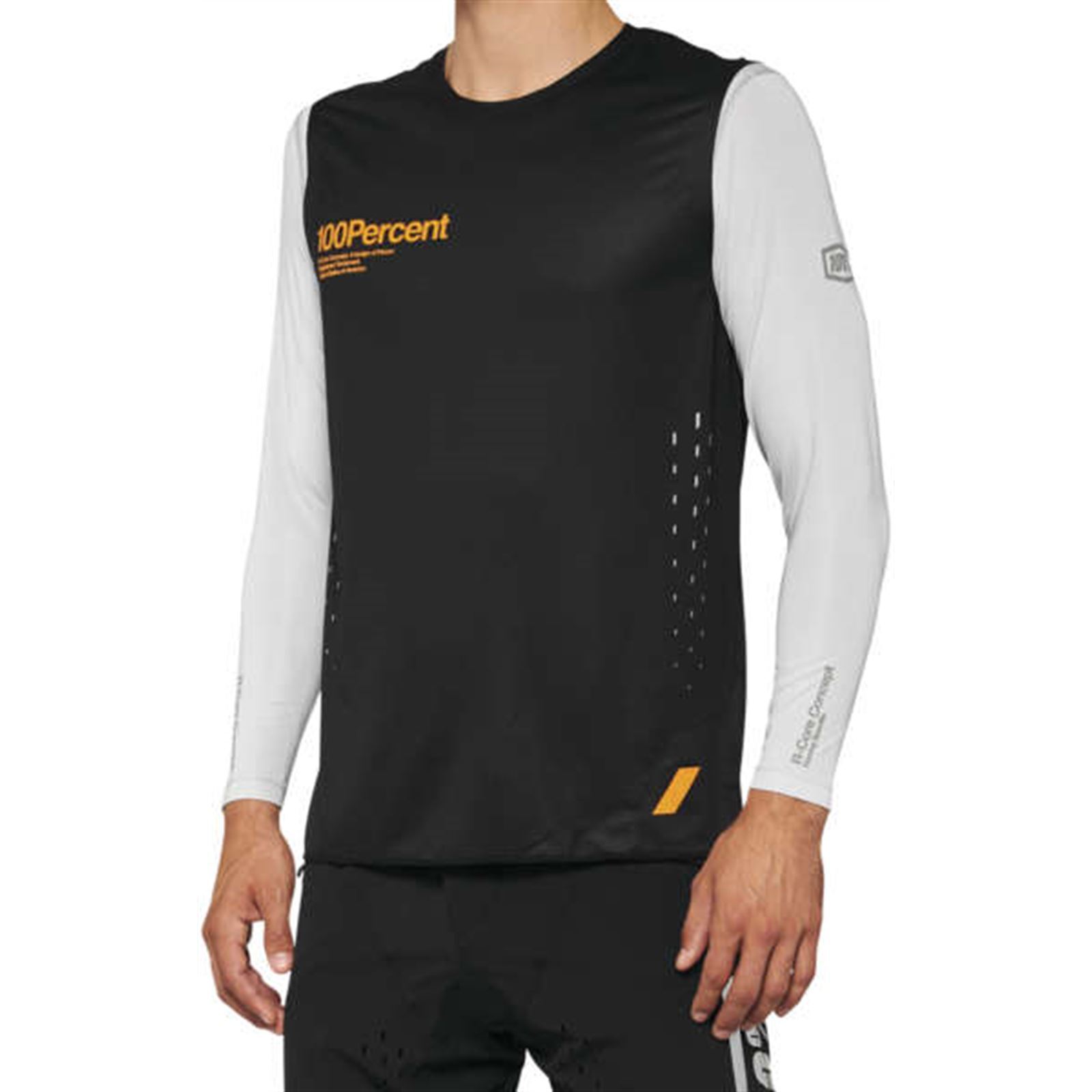 100% Rcore Concept Sleeveless Jersey Black XL - Click Image to Close