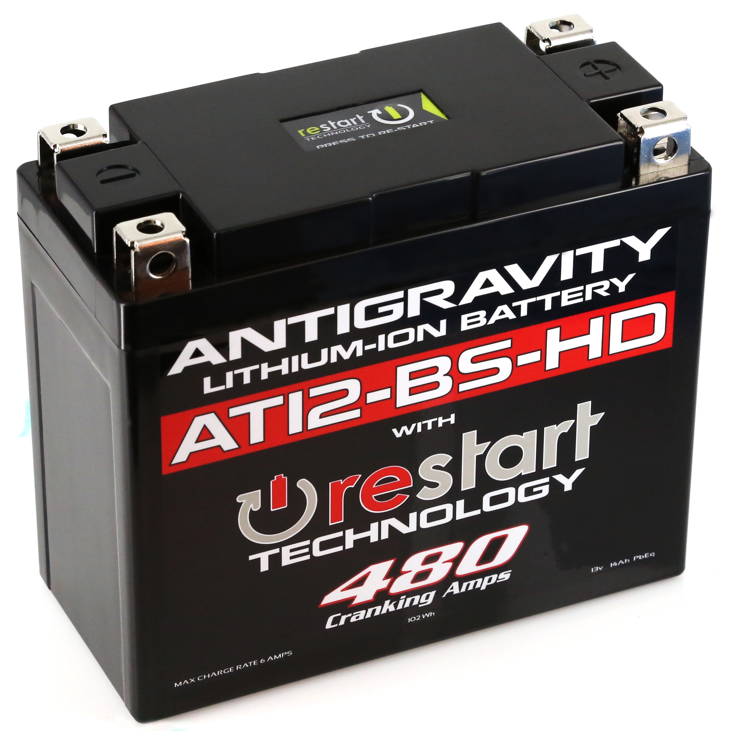 Restart Lithium Battery AT12BS-HD-RS 480 CA - Click Image to Close