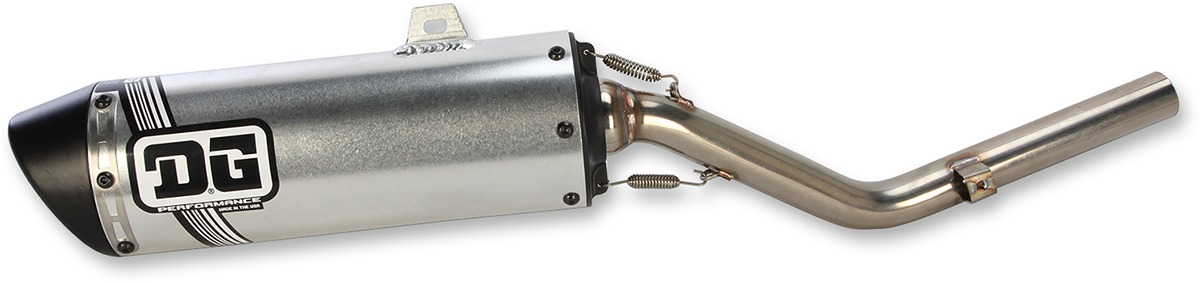 V2 Slip On Exhaust Muffler - For 99-04 Yamaha TTR225 - Click Image to Close