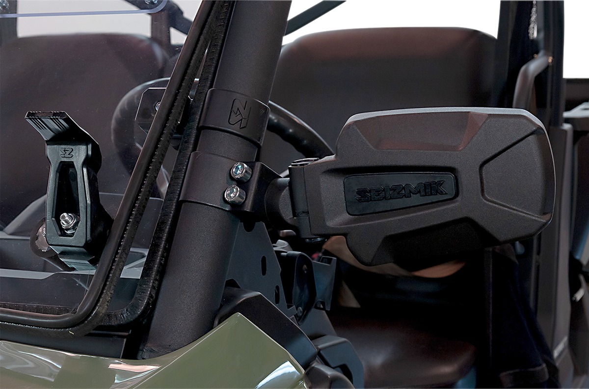 Seizmik Versafold UV-Resistant Polycarbonate Windshield - Click Image to Close