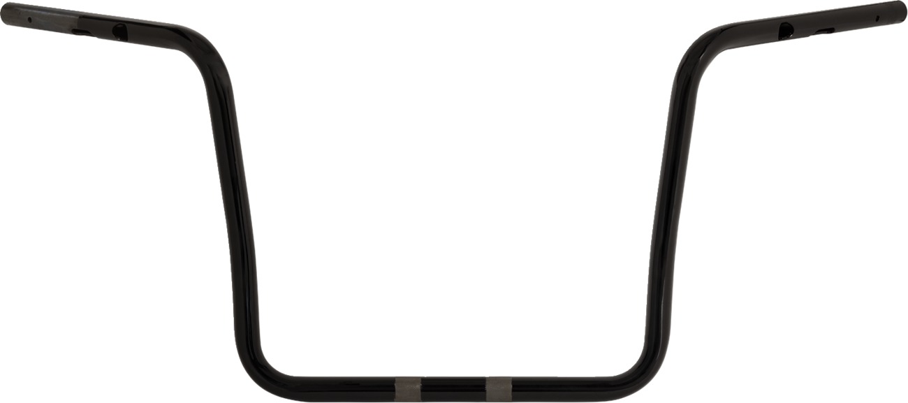 Drag Specialties 1in Ape Hanger Handlebar Black 14in For FLHX FLHXSE - Ape hanger handlebar, 14in rise For FLHX, FLHXSE - Click Image to Close