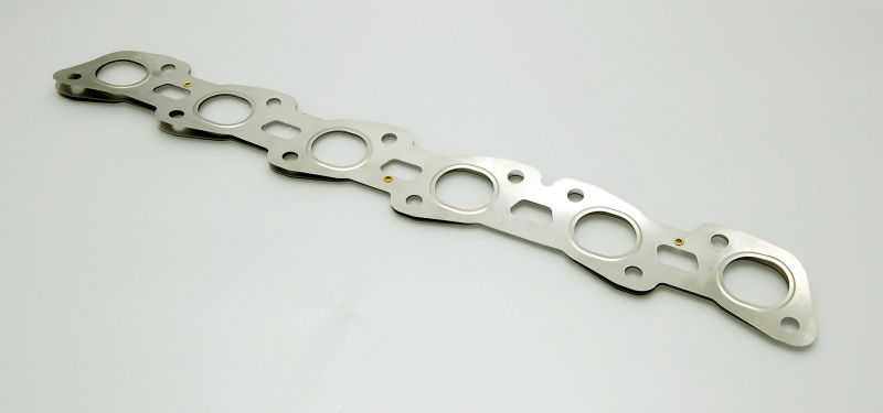 .030 in. MLS Exhaust Manifold Gasket 1.575 in. X 1.340 in. Port - For Nissan RB20/25 - Click Image to Close