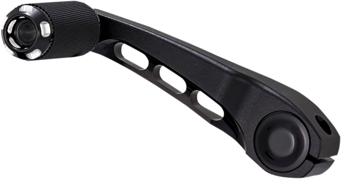 Apex Billet Aluminum Toe Shift Lever - Black - Click Image to Close