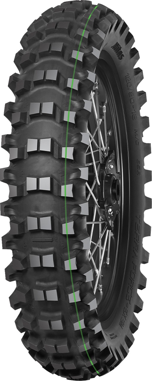 Mitas Terra Force-EX SM Super Light Tire 110/100-18 Rear - Dual sport enduro tire 110/100-18 rear - Click Image to Close