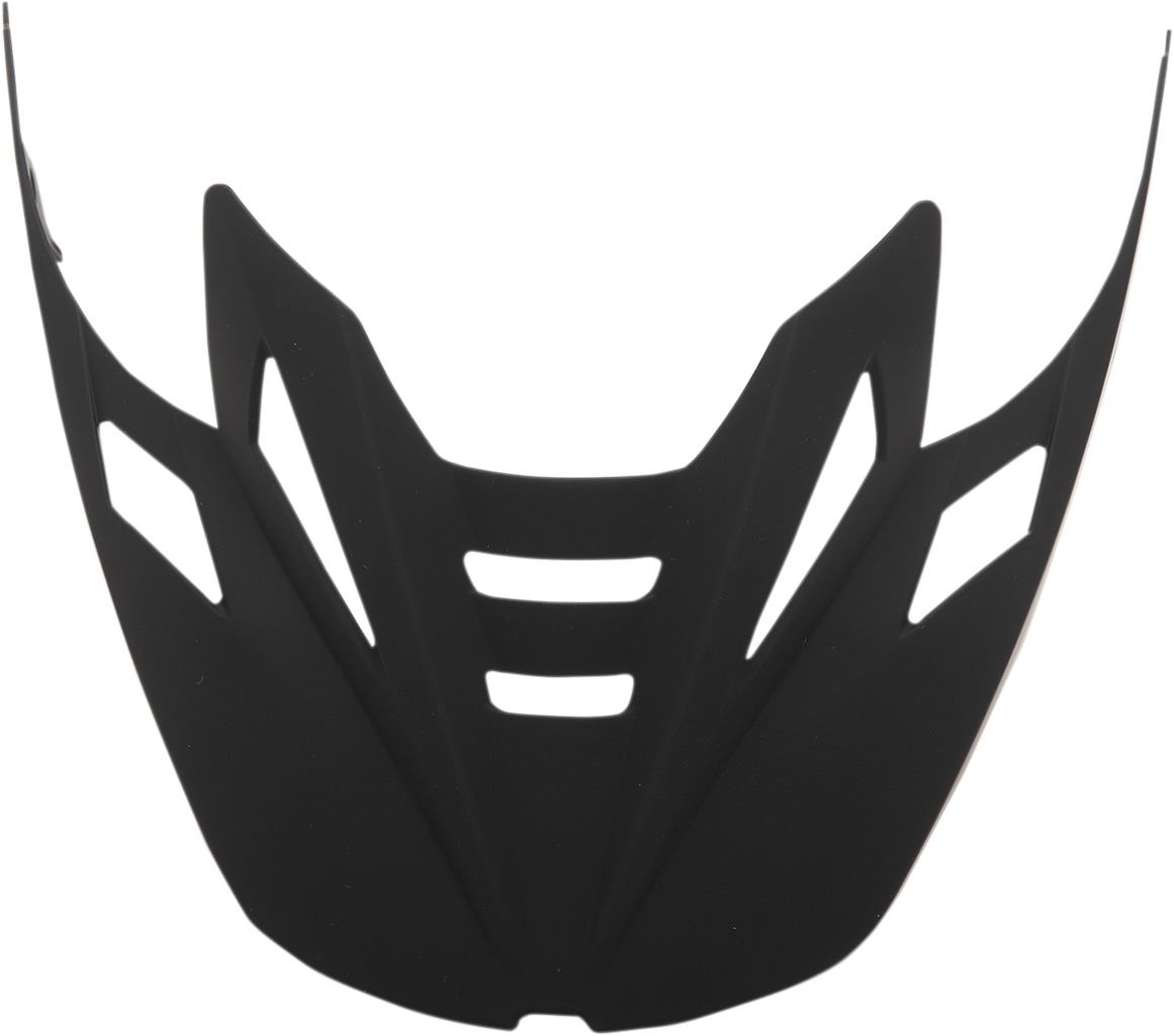 ICON Airflite Helmet Peak Visor Black Rubatone One Size - Replacement visor for Icon Airflite helmet - Click Image to Close