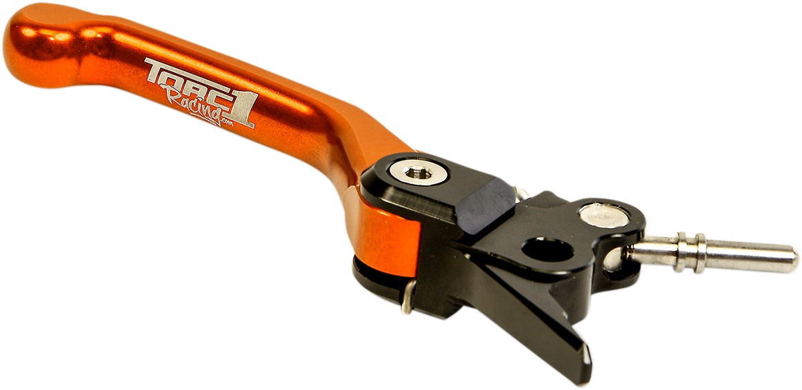 Flex Aluminum Mechanical Brake Lever Orange - For 14-19 KTM 65 SX 85 SX - Click Image to Close