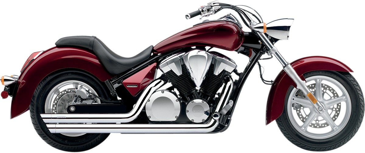 Speedster Slashdown Full Exhaust - 10+ Honda VT1300 - Click Image to Close