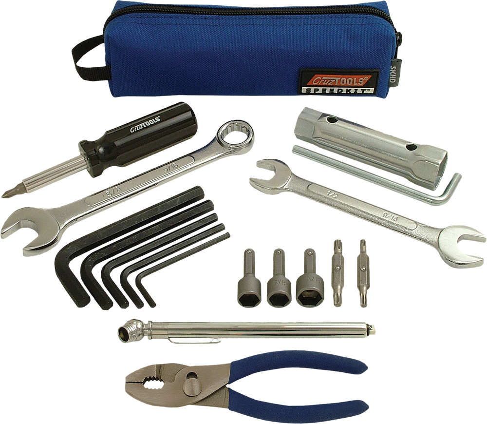Speedkit Compact Tool Kit SAE For Harley Dyna, Touring, Softail, & Sporties - Click Image to Close
