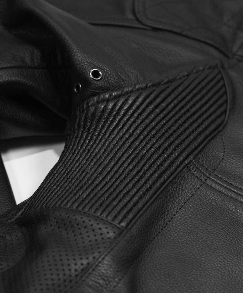 Gasser Riding Jacket Black X-Large - Click Image to Close
