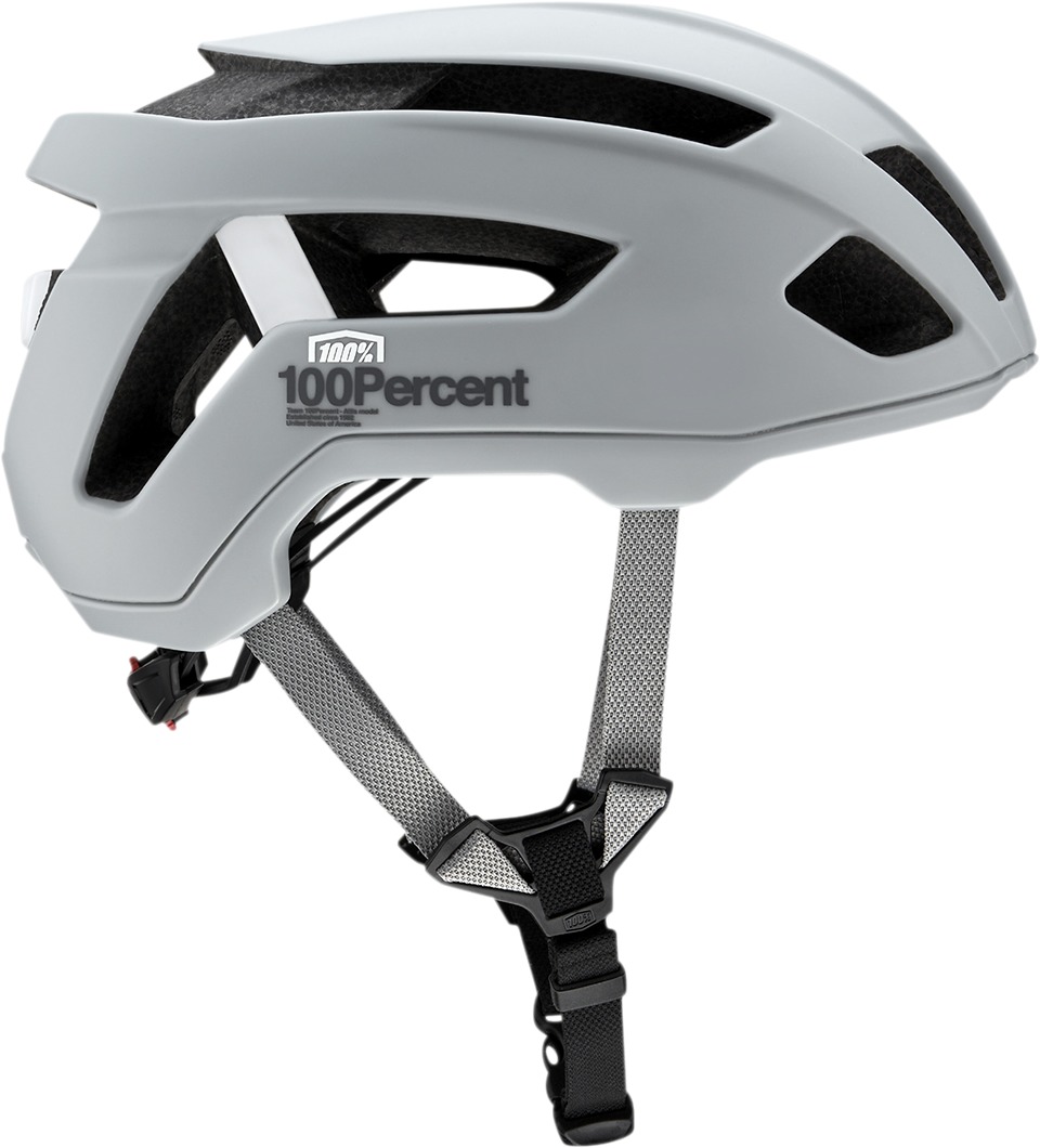 100 Percent Altis Gravel Bicycle Helmet S/M Gray Unisex - Gray S/M trail helmet with Smartshock® system - Click Image to Close