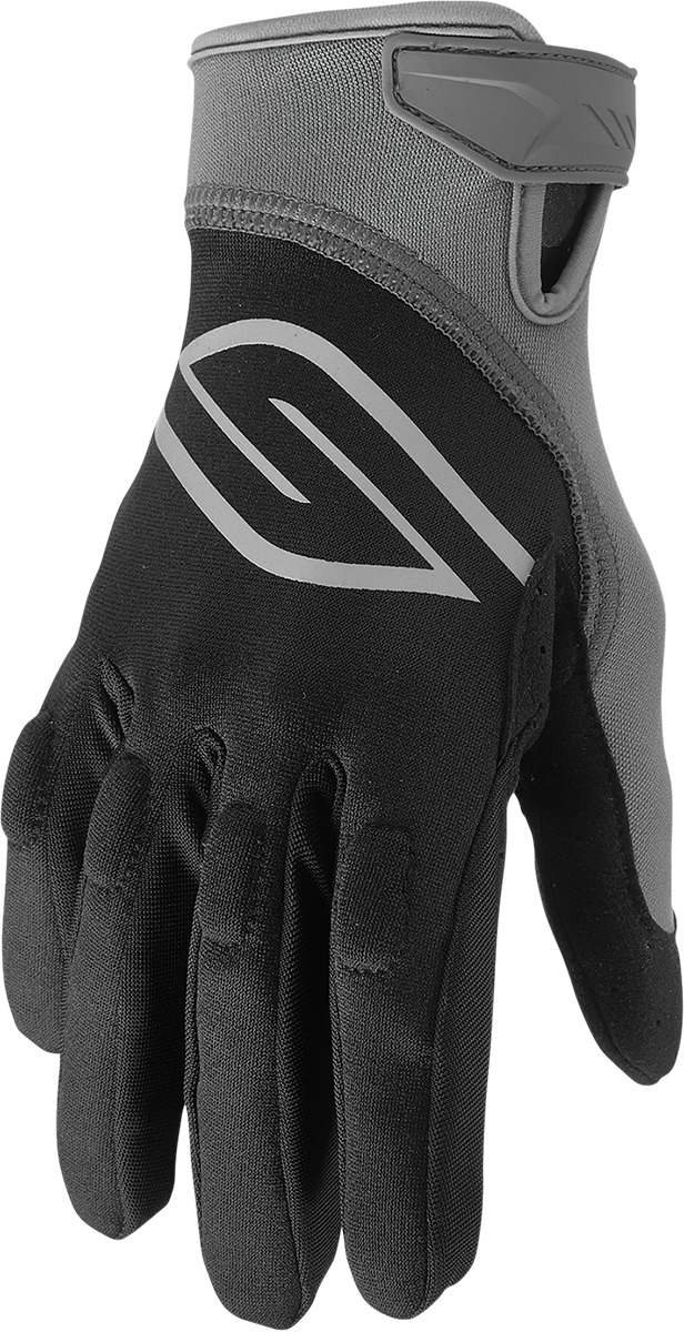 Circuit Perforated Watercraft Gloves - Black/Charcoal Unisex Adult 2X-Large - Click Image to Close