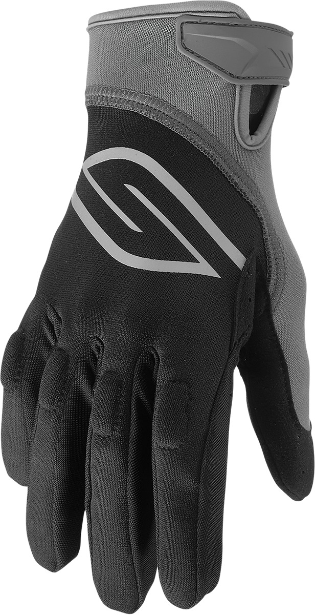 Circuit Perforated Watercraft Gloves - Black/Charcoal Unisex Adult X-Small - Click Image to Close
