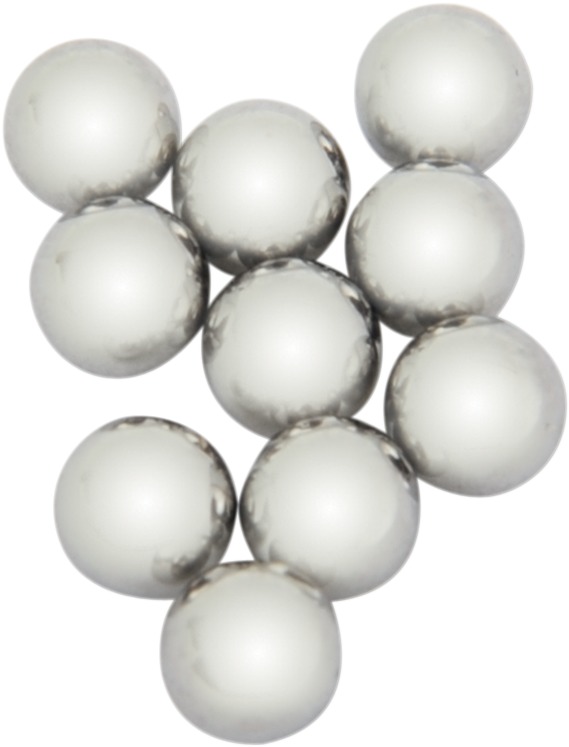 S&S Accelerator Pump Check Balls 10 Pack For Super E and G Carbs - Check balls for S&S Super E/G carburetors - Click Image to Close