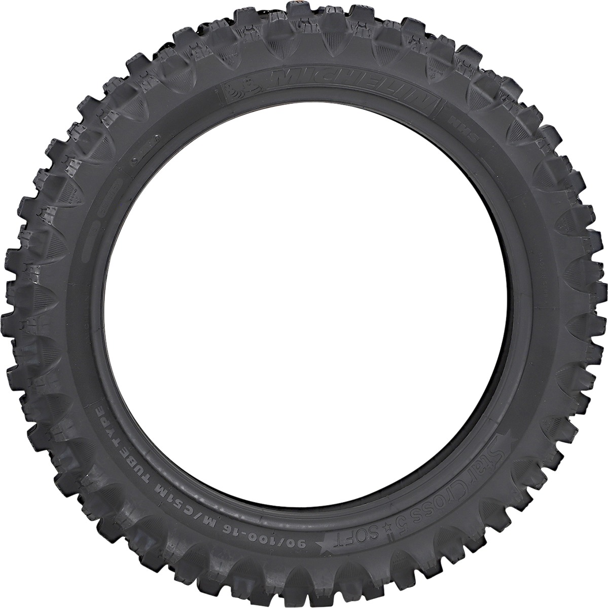 90/100-16 StarCross 5 Soft Rear Motorcycle Tire - TT - Click Image to Close