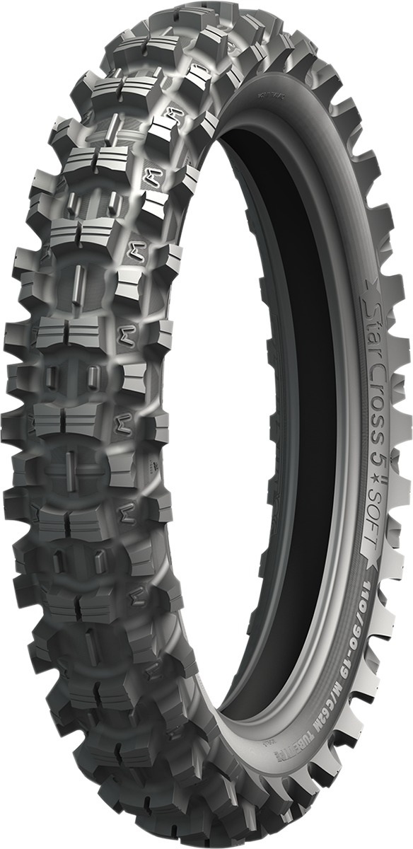 90/100-16 StarCross 5 Soft Rear Motorcycle Tire - TT - Click Image to Close