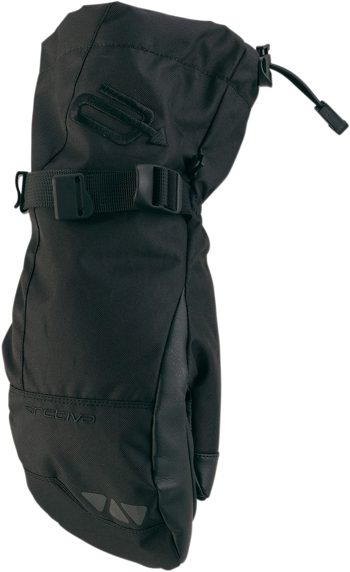 Arctiva Pivot Snow Mitten Black Long Cuff - Small - Click Image to Close