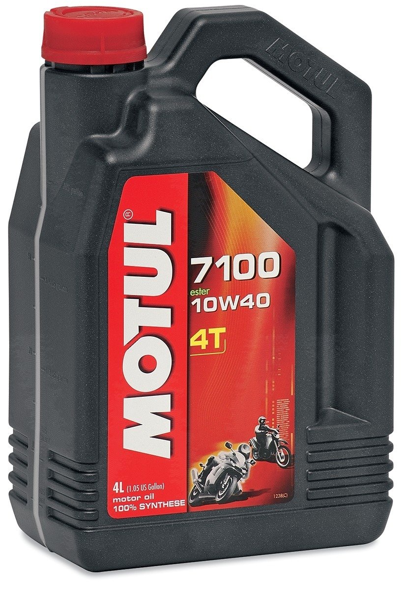 7100 SYNTHETIC ESTER MOTOR OIL - OIL 7100 10W40 4T SYN 4L - Click Image to Close