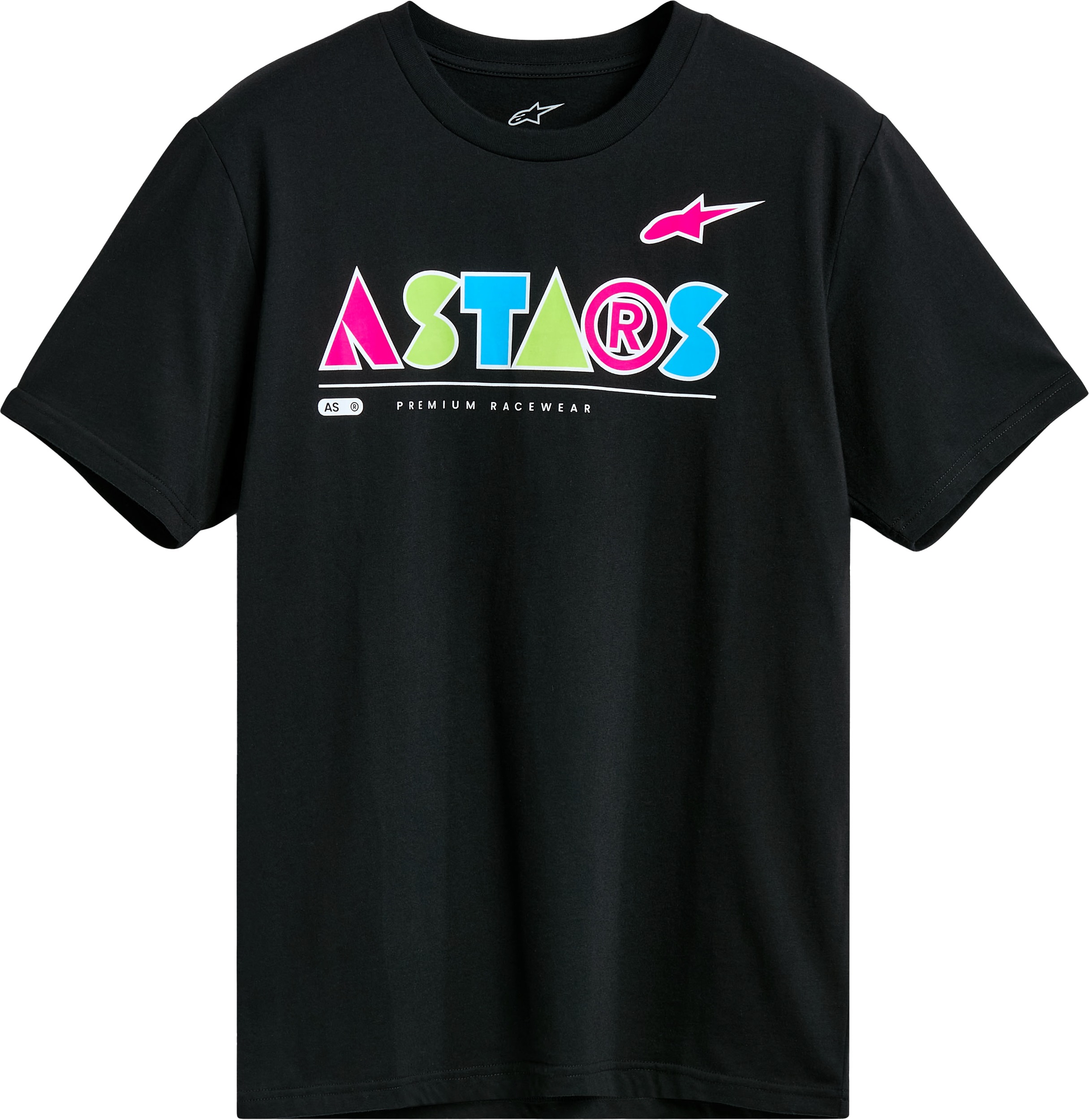 Alpinestars Cereal SS CSF Tee Black Large Men's - Men's black short sleeve tee, size large - Click Image to Close