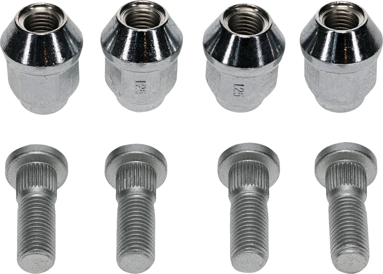 Moose Offroad Wheel Stud Nut Kit For Suzuki KingQuad 4x4 Models - Wheel stud and nut kit For Suzuki KingQuad 4x4 - Click Image to Close