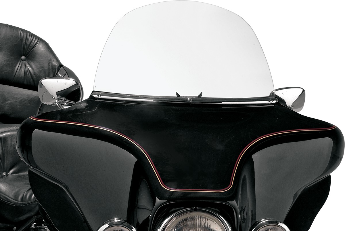 130 Series Detachable Windshield 13" Clear - For 96-13 HD FLH - Click Image to Close