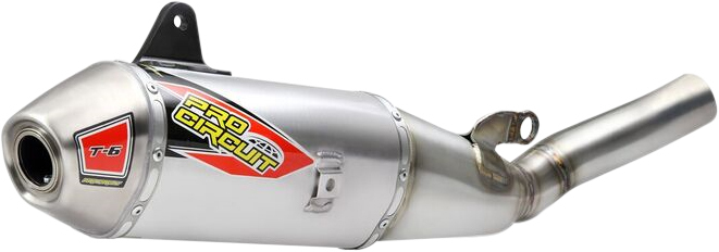 T-6 Slip On Exhaust Silencer - For 20-22 Yamaha YZ450F - Click Image to Close