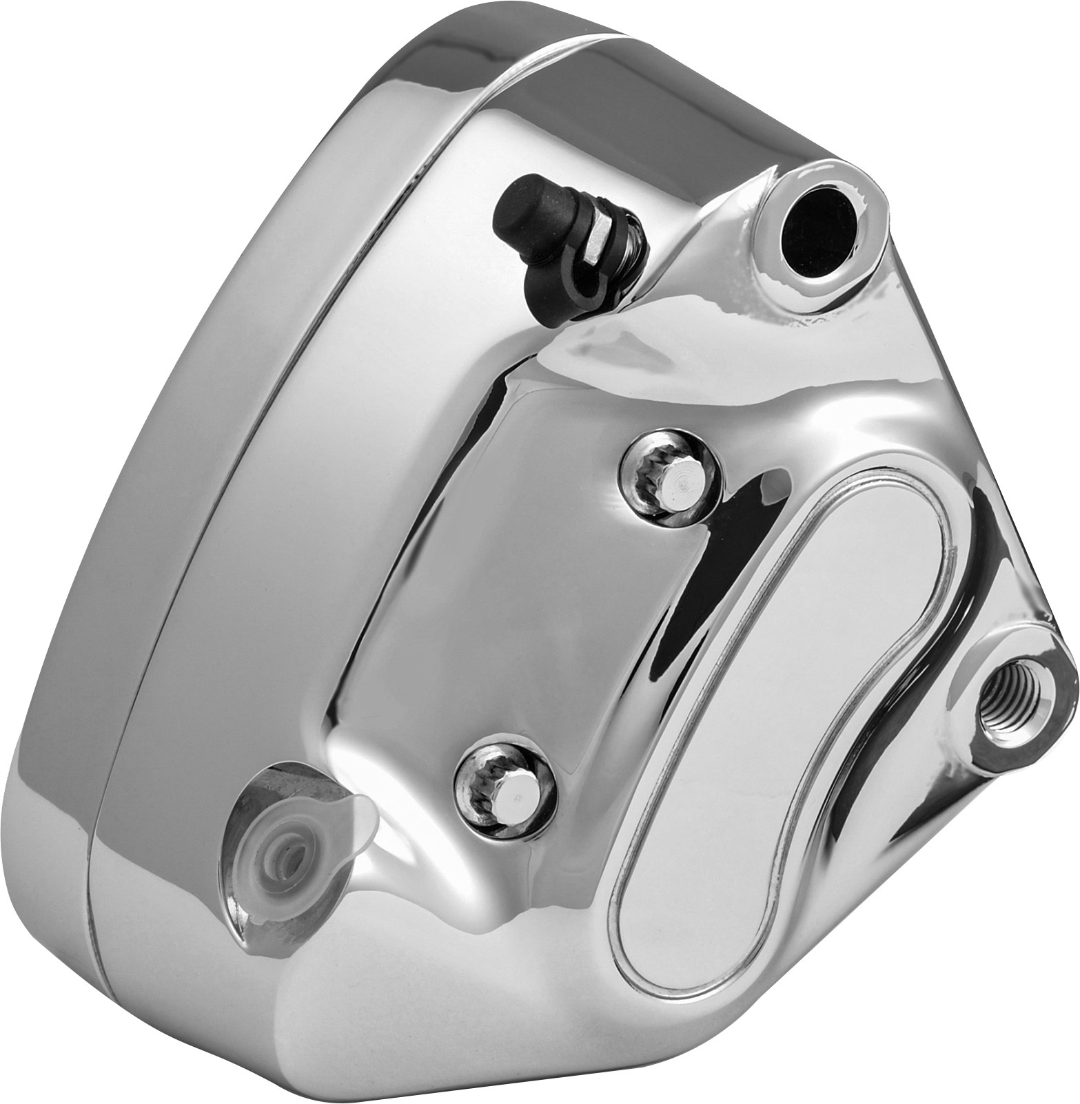 Front Right Brake Caliper Chrome - Replaces Harley # 44023-00C - Click Image to Close