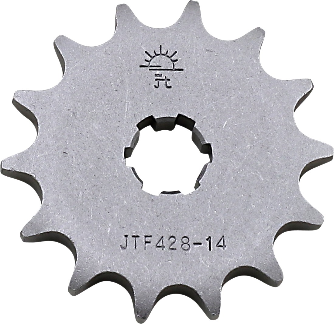 JT 14T-428 Front Sprocket JTF428.14 Fits Suzuki/Hyo/Yamaha - Click Image to Close